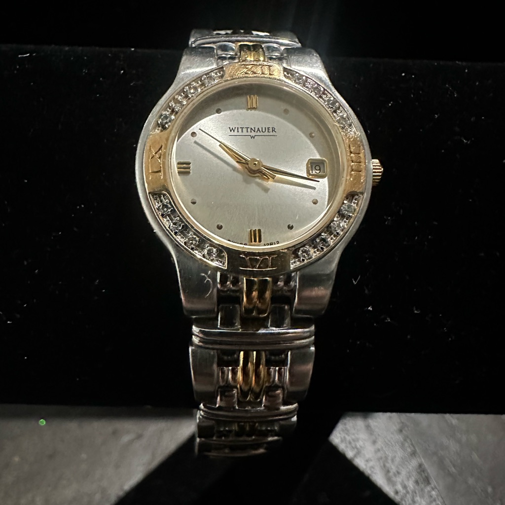 Wittnauer Silver And Gold Watch